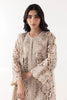 Stitched Beige Embroidered Shirt + Shalwar+ Dupatta