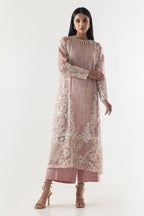 Stitched Lilac Embroidered Shirt + Culotte