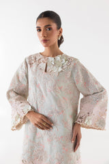 Stitched Luxury Pret Shirt + Bottom