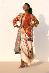 Stitched Animal Printed Shirt + Bottom
