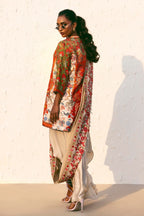Stitched Animal Printed Shirt + Bottom