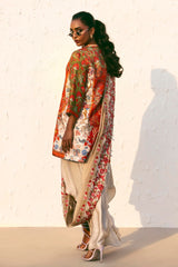 Stitched Animal Printed Shirt + Bottom