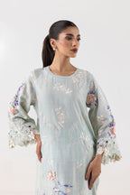 Stitched Luxury Pret Shirt + Bottom