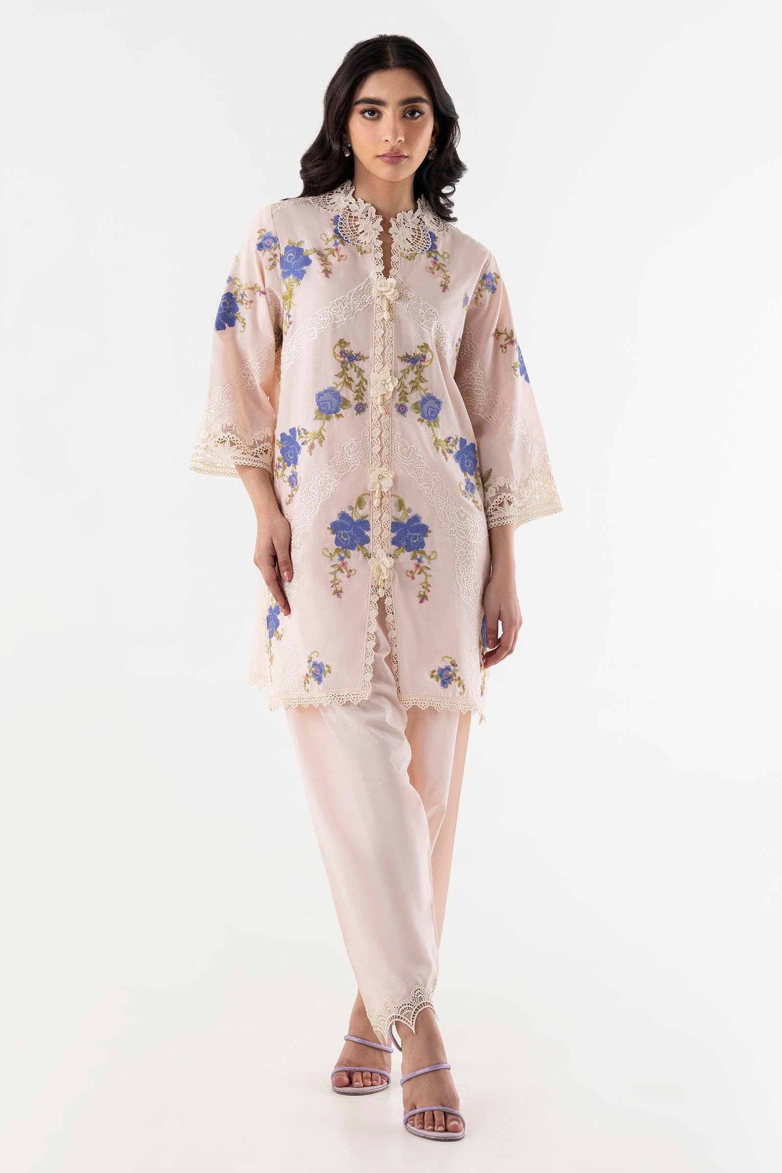 Stitched Luxury Pret 2 Piece Suit Main image
