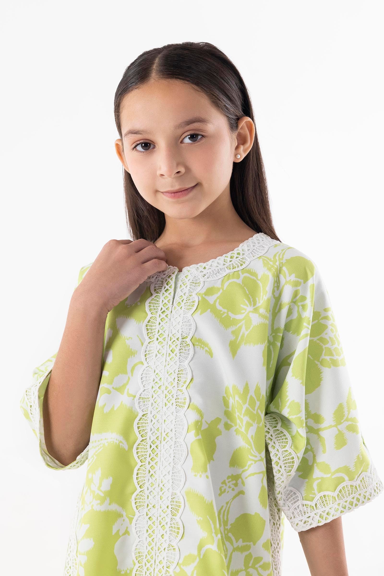 Stitched Kids Baggy Printed Shirt Main image