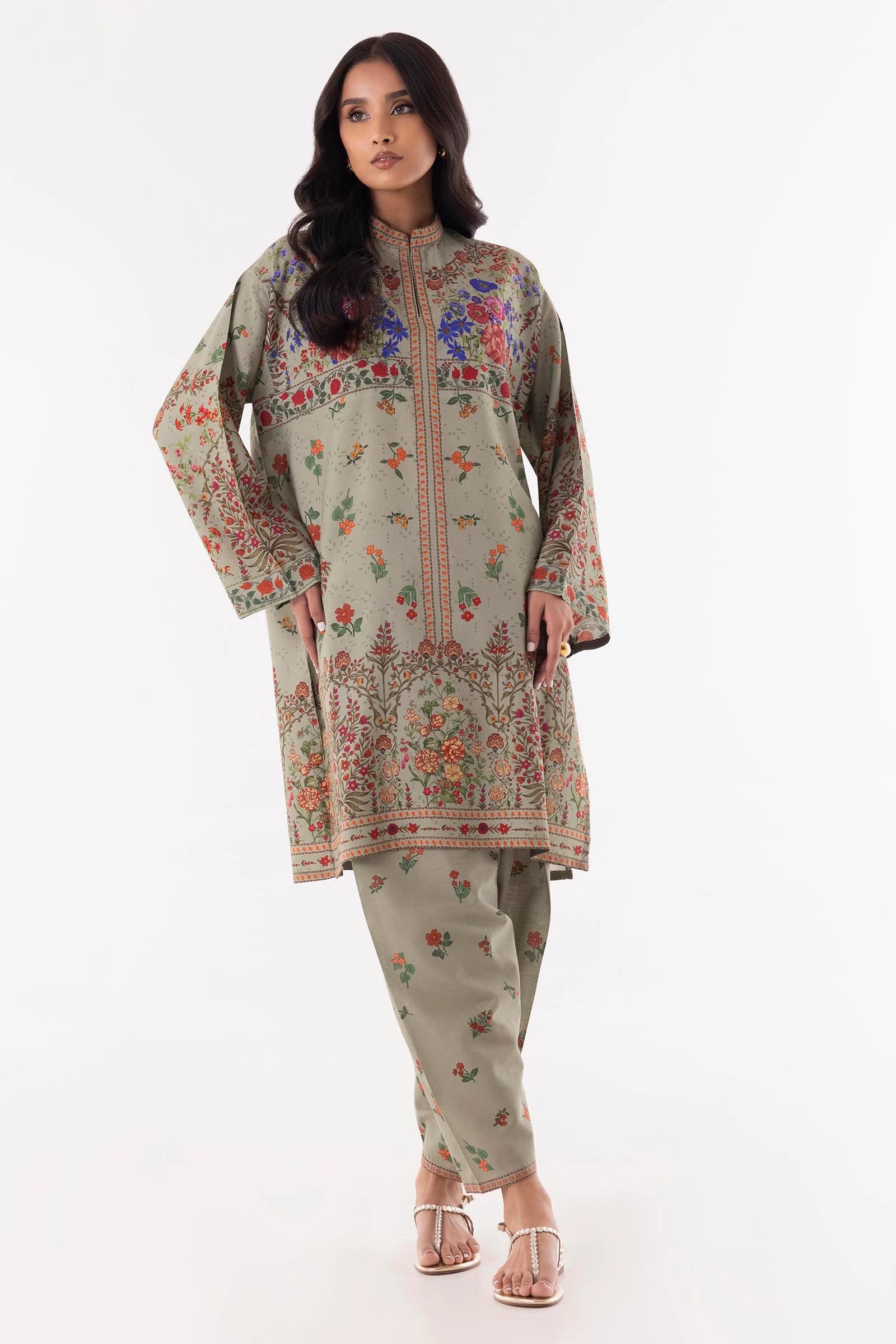 Stitched Multi Printed Shirt + Shalwar Main image