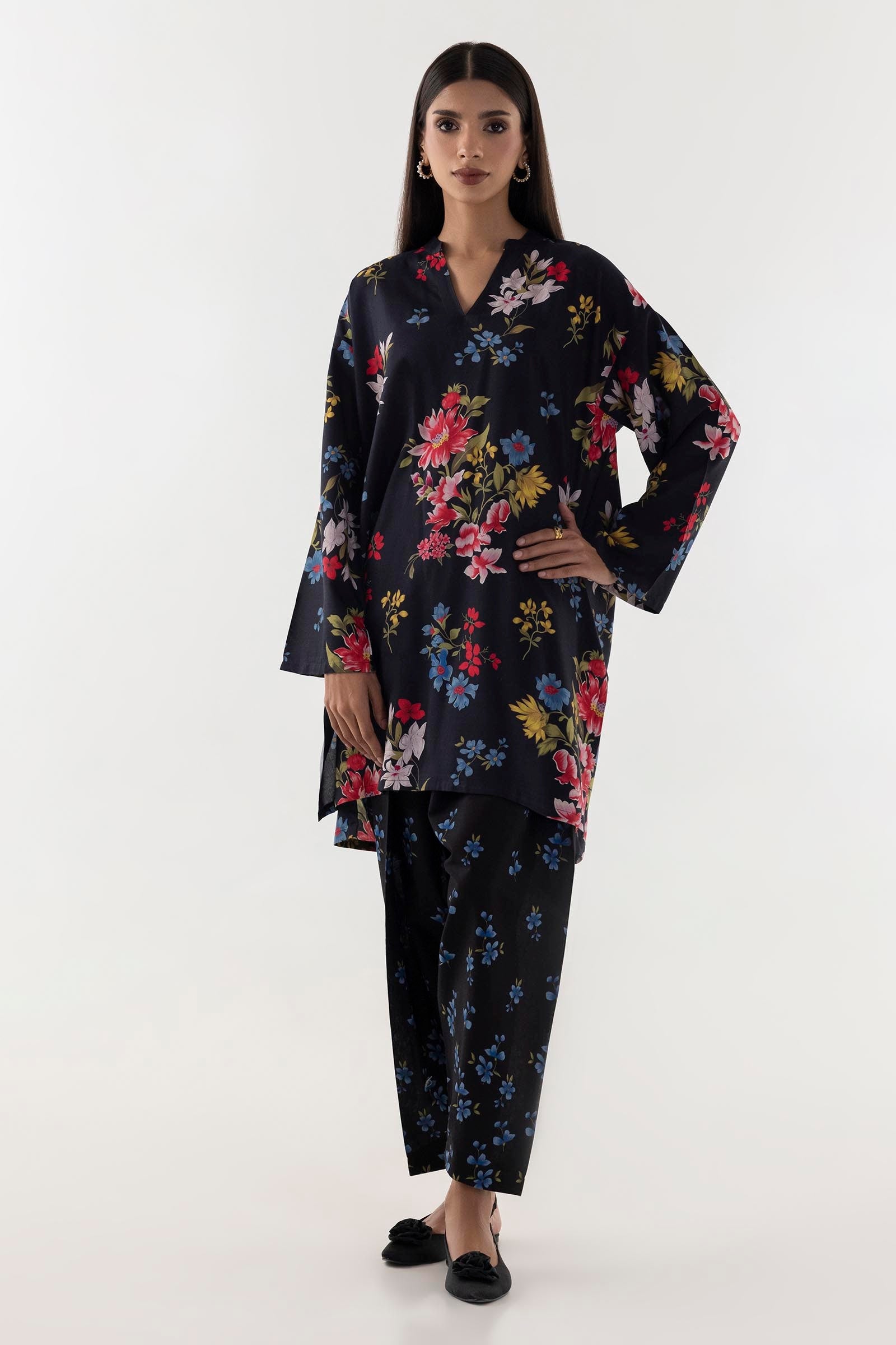 Stitched Multi Printed Shirt + Shalwar Main image
