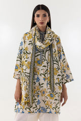 Stitched Multi Printed Shirt + Dupatta