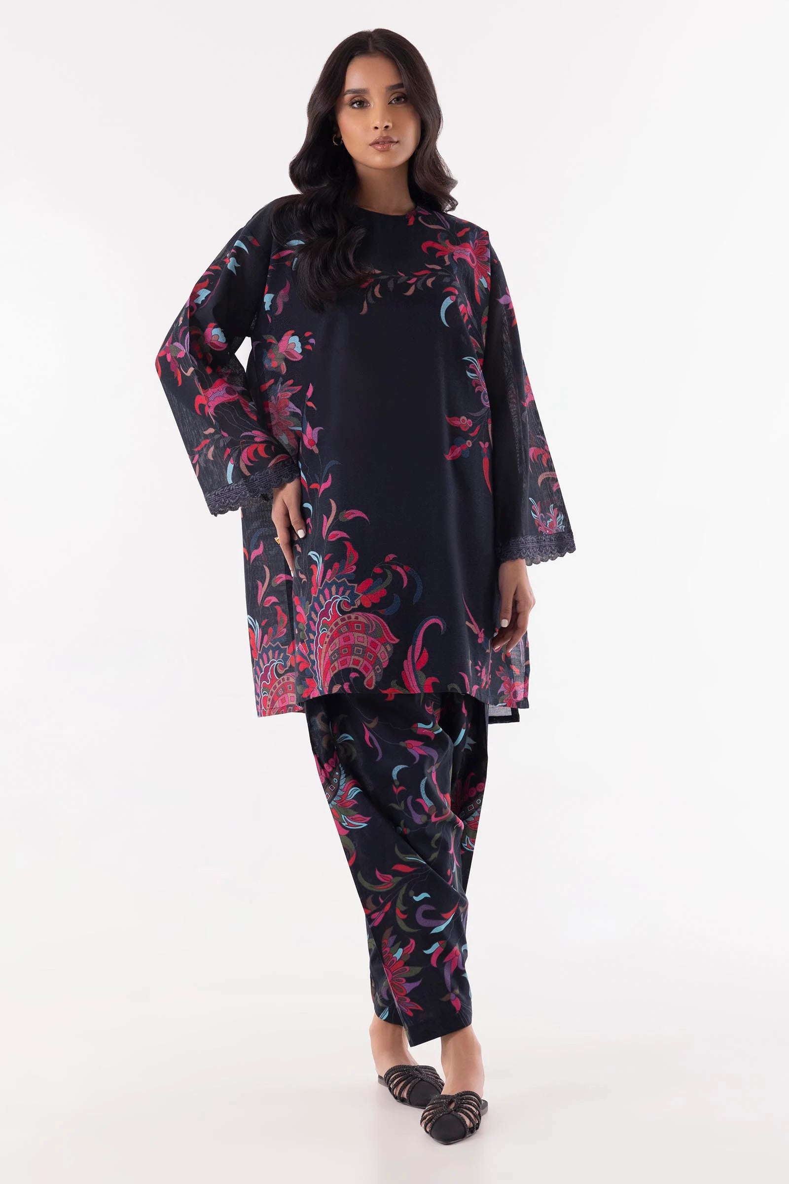 Stitched Multi Printed Shirt + Shalwar Main image
