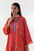 Stitched Multi Printed Shirt + Culotte + Dupatta