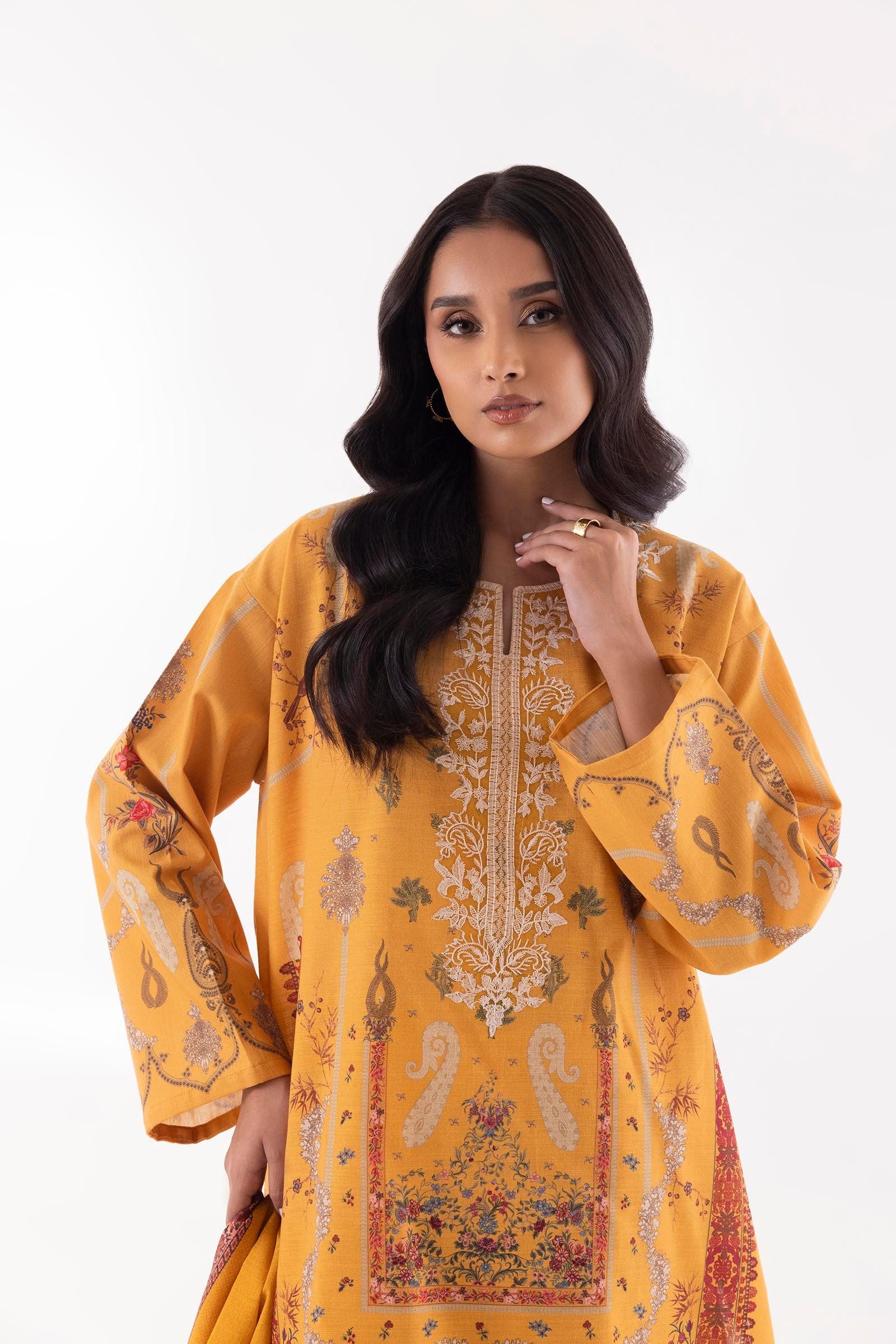 Stitched Multi Printed Shirt + Shalwar +Dupatta Secondary image