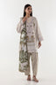 Stitched Multi Printed Shirt + Culotte + Dupatta