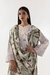 Stitched Multi Printed Shirt + Culotte + Dupatta