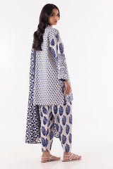 Stitched Multi Printed Shirt + Shalwar +Dupatta