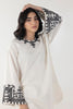 Stitched Off White Embroidered Shirt