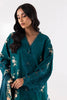 Stitched Green Embroidered Shirt + Shalwar + Dupatta