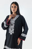 Stitched Black Embroidered Shirt