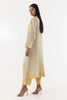 Stitched Beige Embroidered Shirt