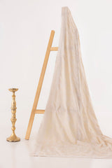 Cream Embriodered Shawl