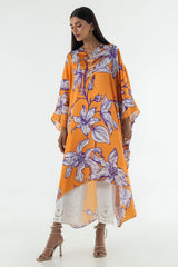 Stitched Drop Shoulder Printed Shirt