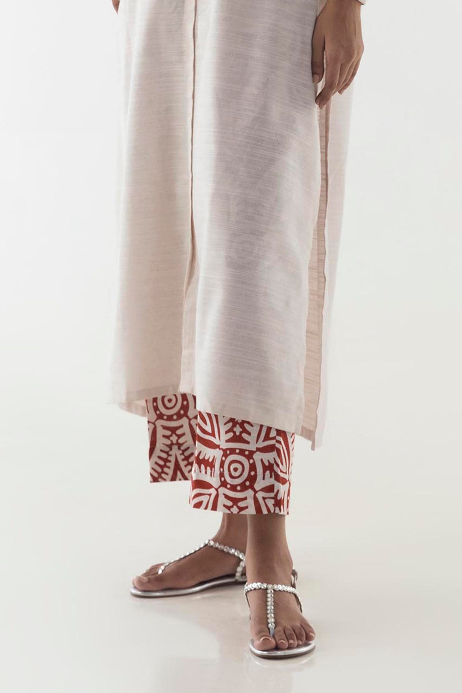 Stitched Multi Printed Culotte Main image
