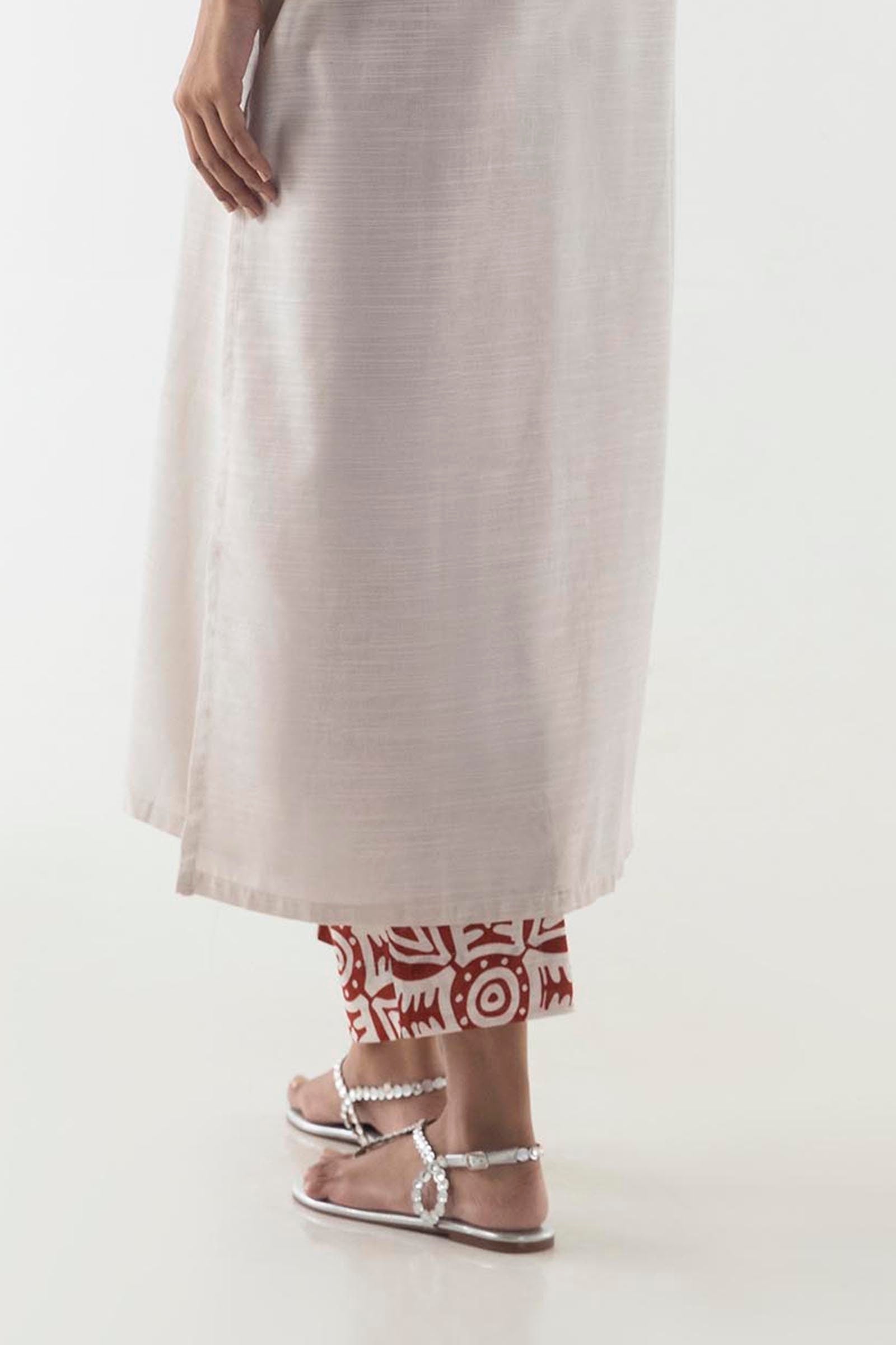Stitched Multi Printed Culotte Secondary image