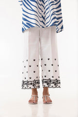 Stitched Khaddar Embroidered Culotte