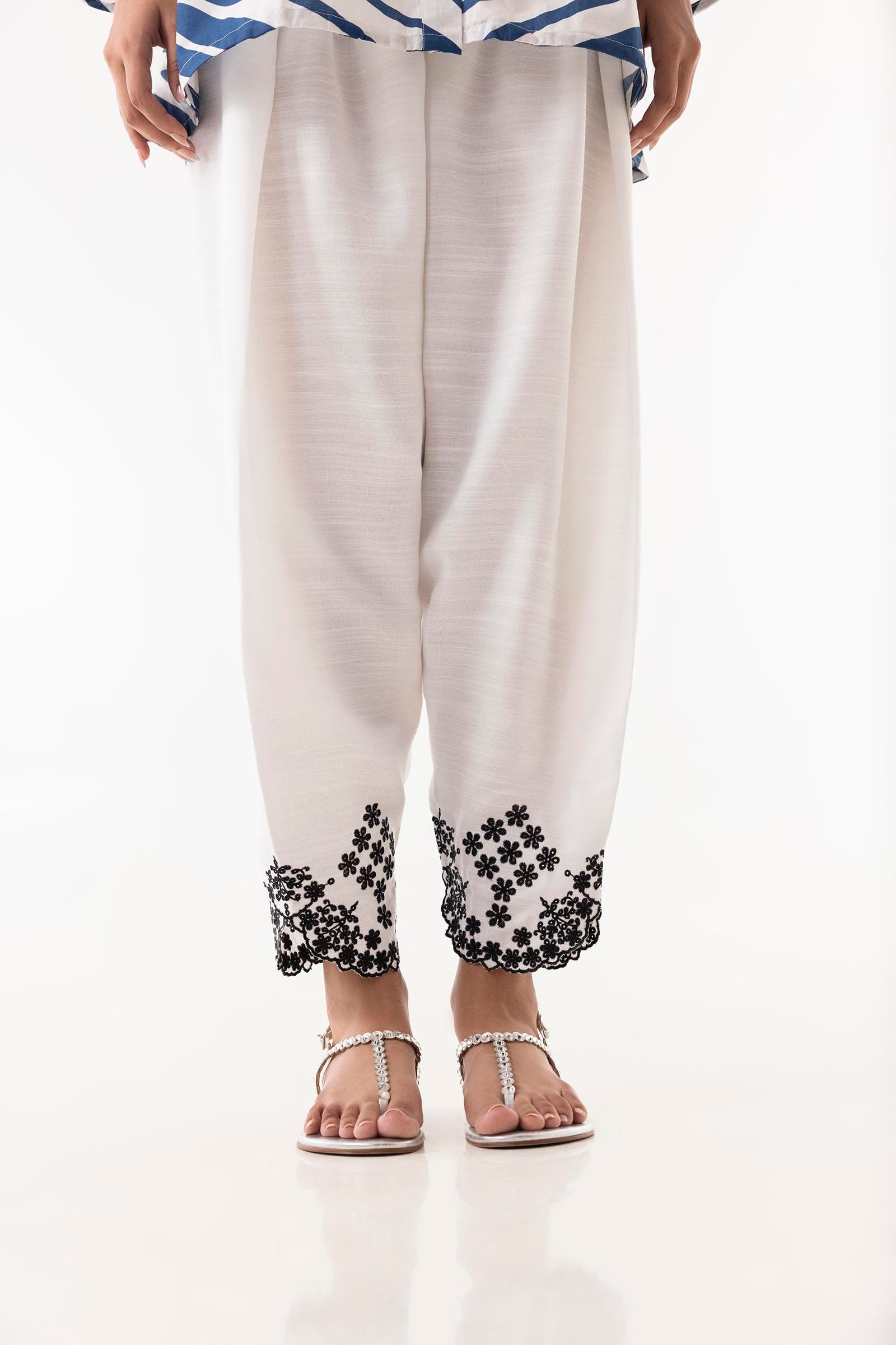 Stitched Jacquard Shalwar Main image