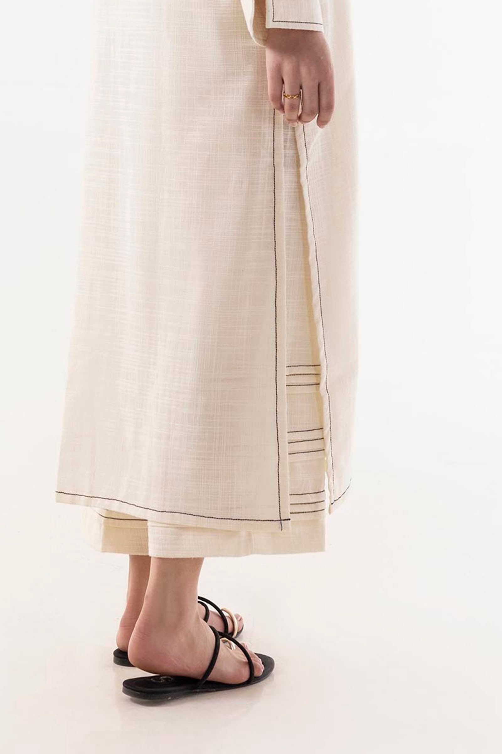 Stitched Printed Culotte Secondary image