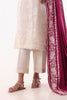 Stitched Cream Embroidered Culotte