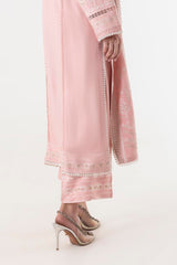 Stitched Slub Embroidered Culotte