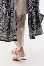 Stitched Beige Embroidered Shalwar