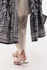 Stitched Beige Embroidered Shalwar