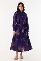 Stitched Dress Printed