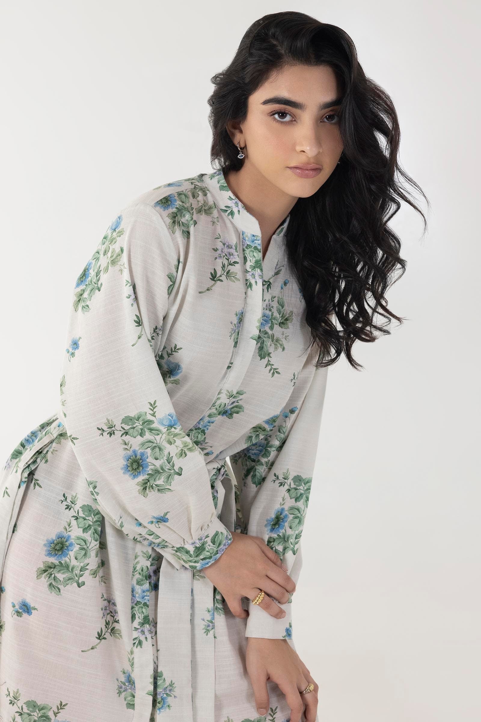 Stitched Printed Dress Secondary image