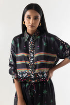 Stitched Basic Printed Shirt