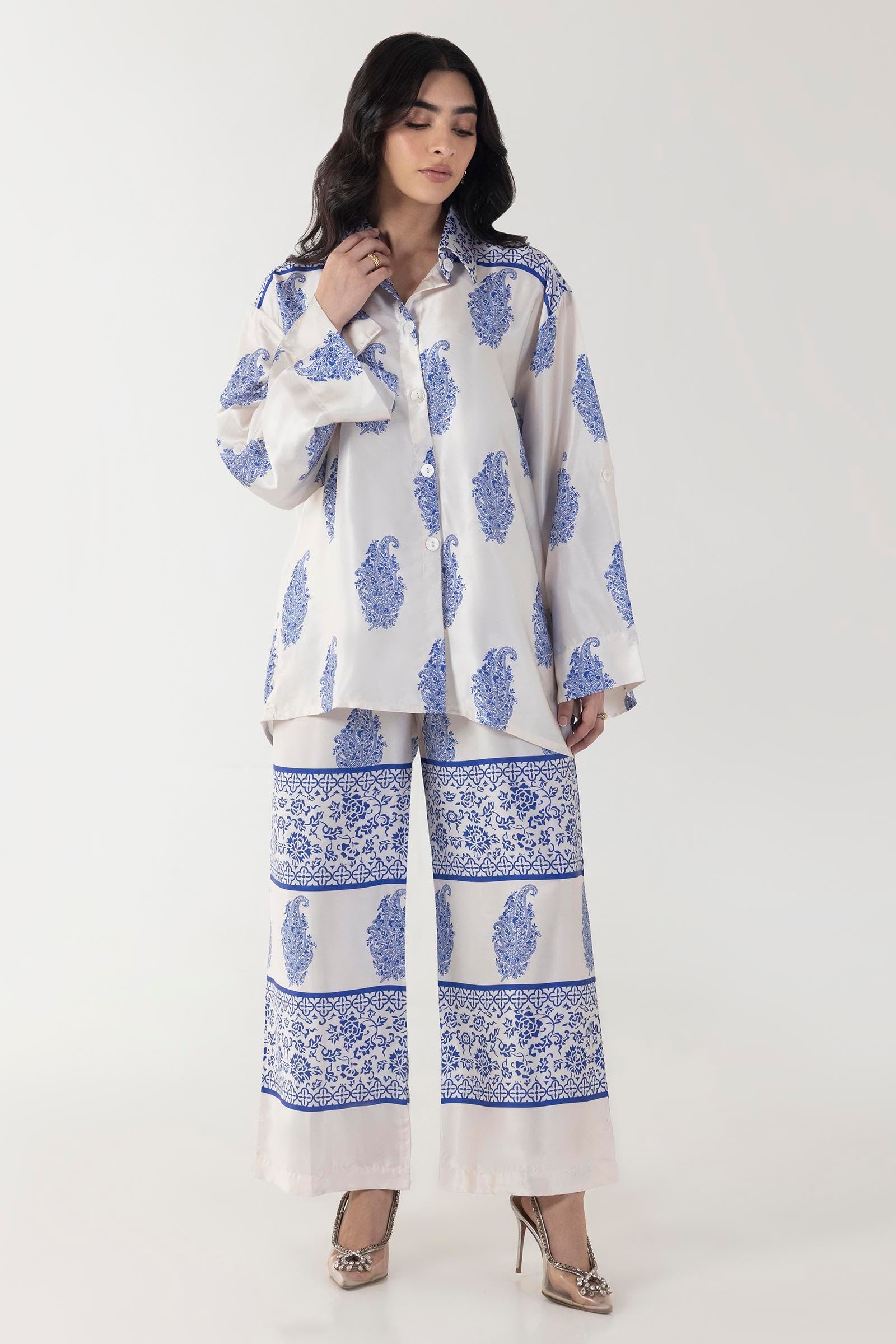 Stitched Basic Printed Shirt Main image