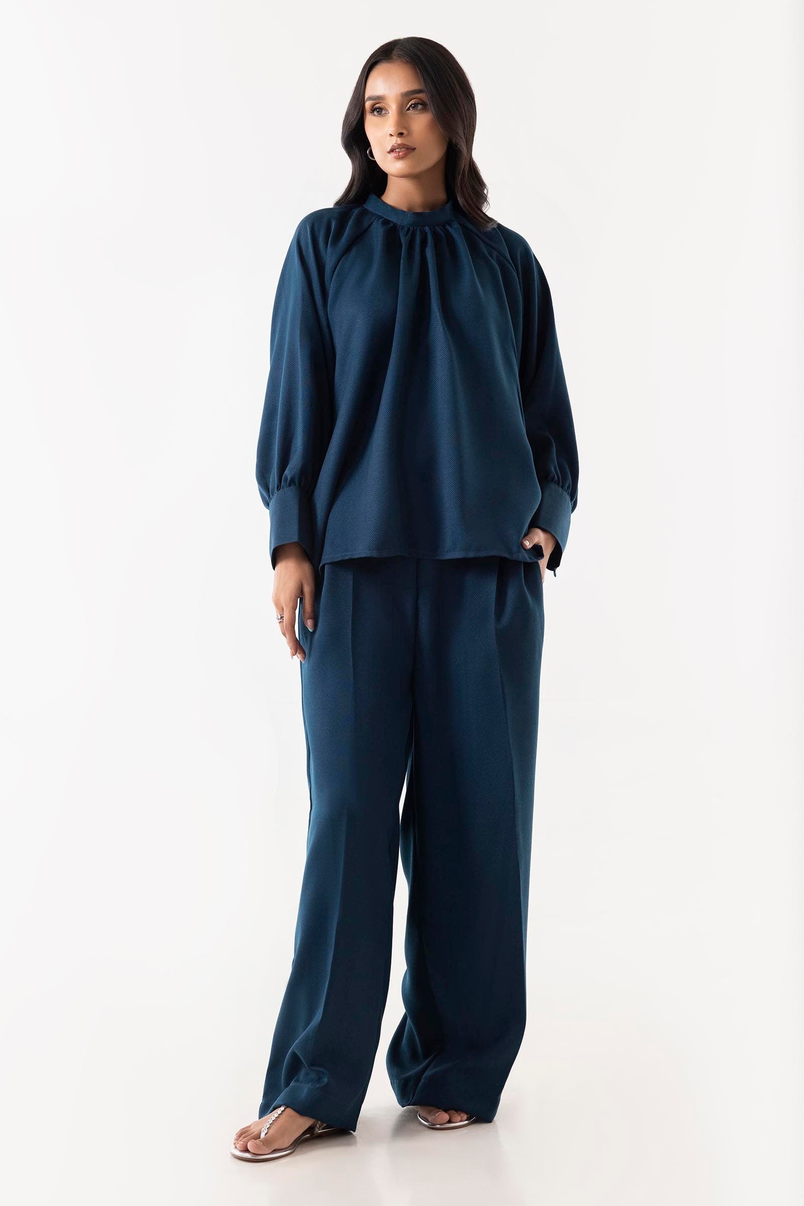 Stitched Solid Dyed Co-ord Main image