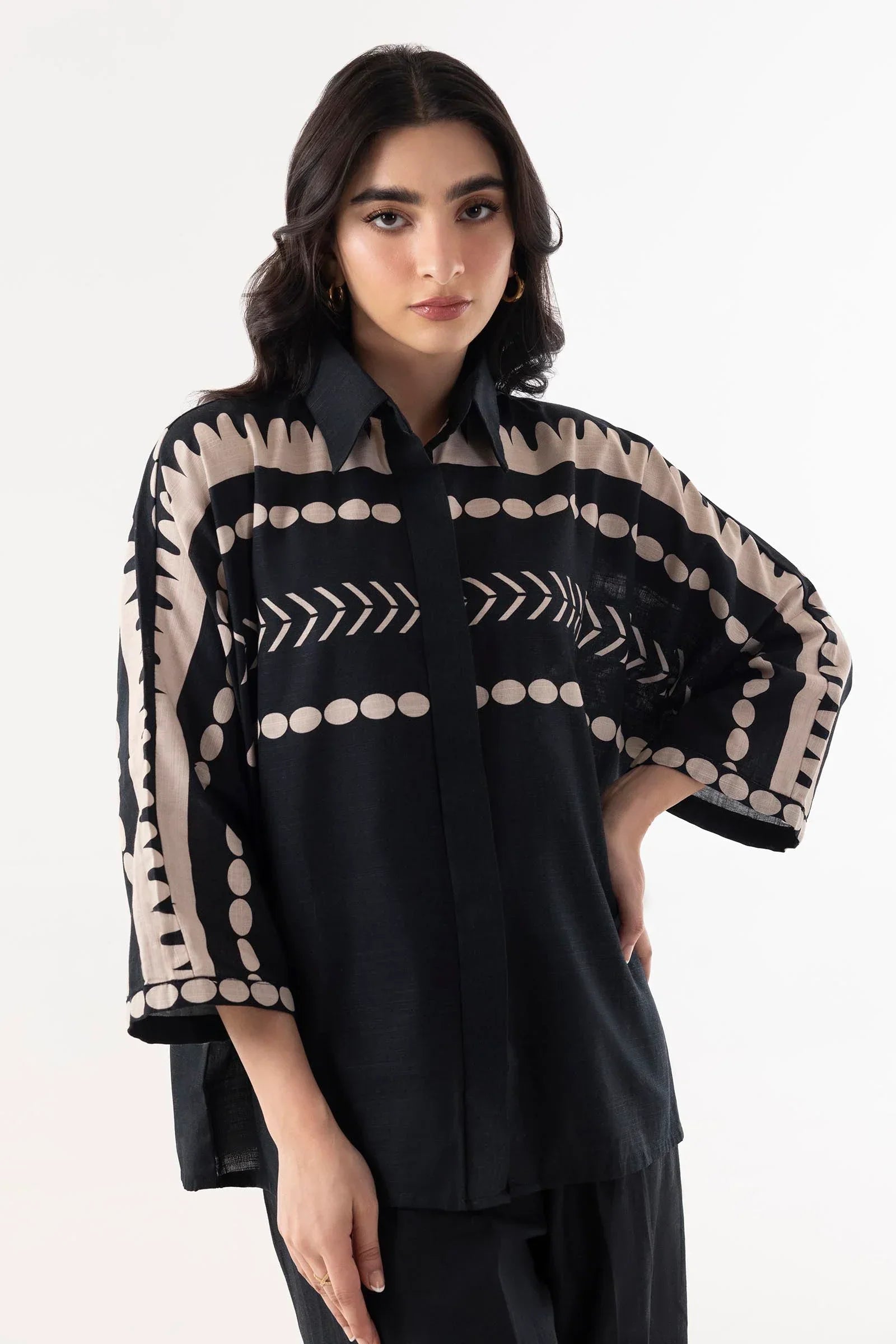 Stitched Printed Co-ord