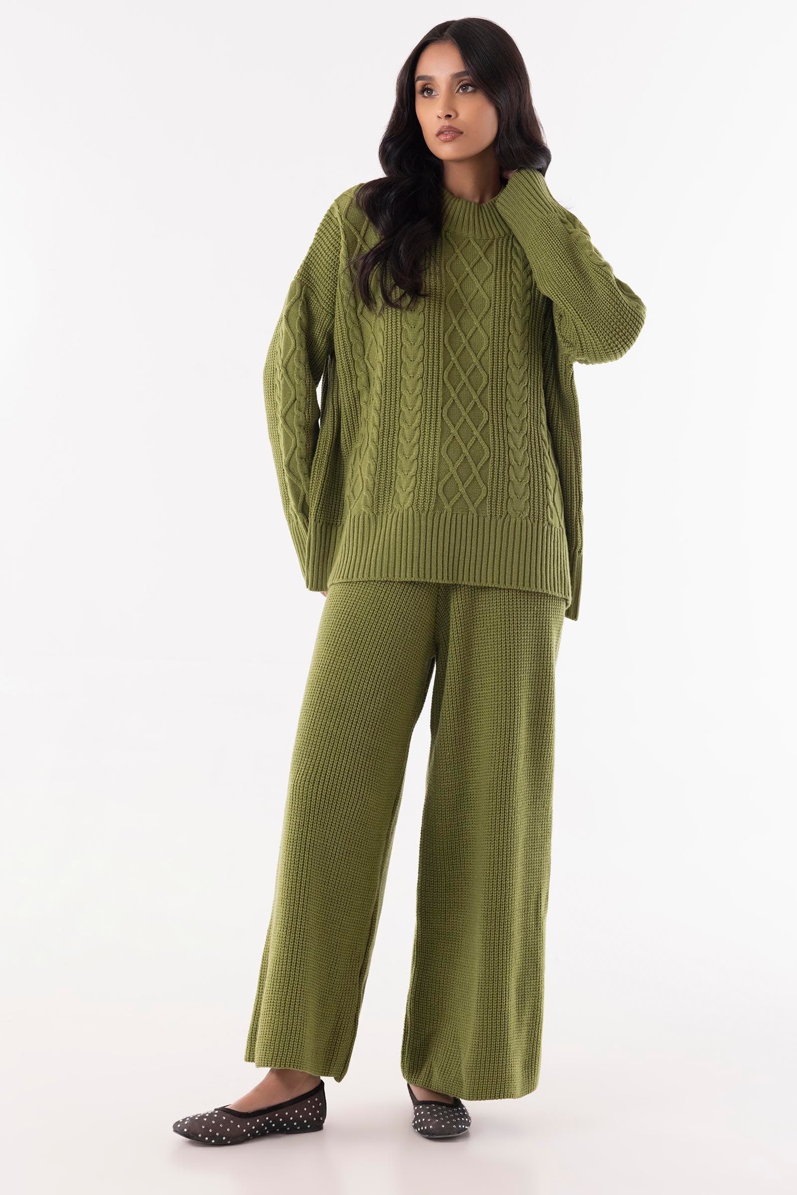 Stitched Dyed Sweater Co-ord Main image