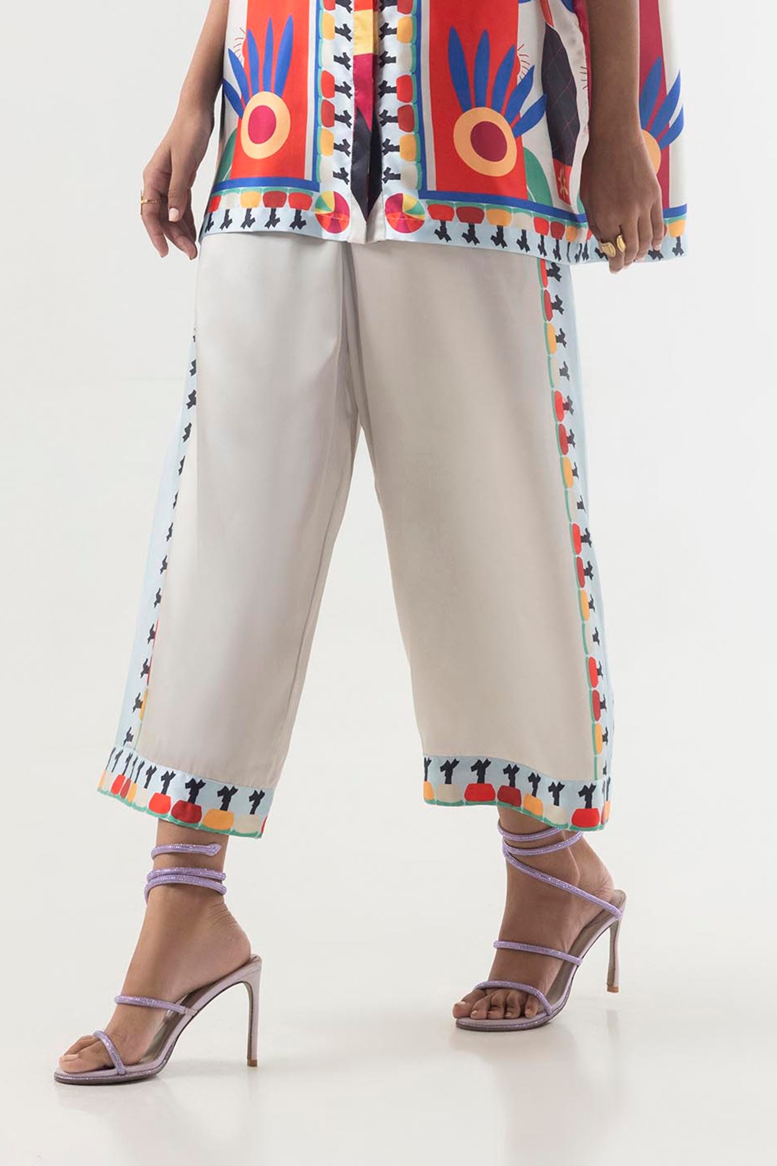 Stitched Basic Culotte Main image