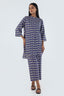 Stitched Basic Printed Shirt + Culotte