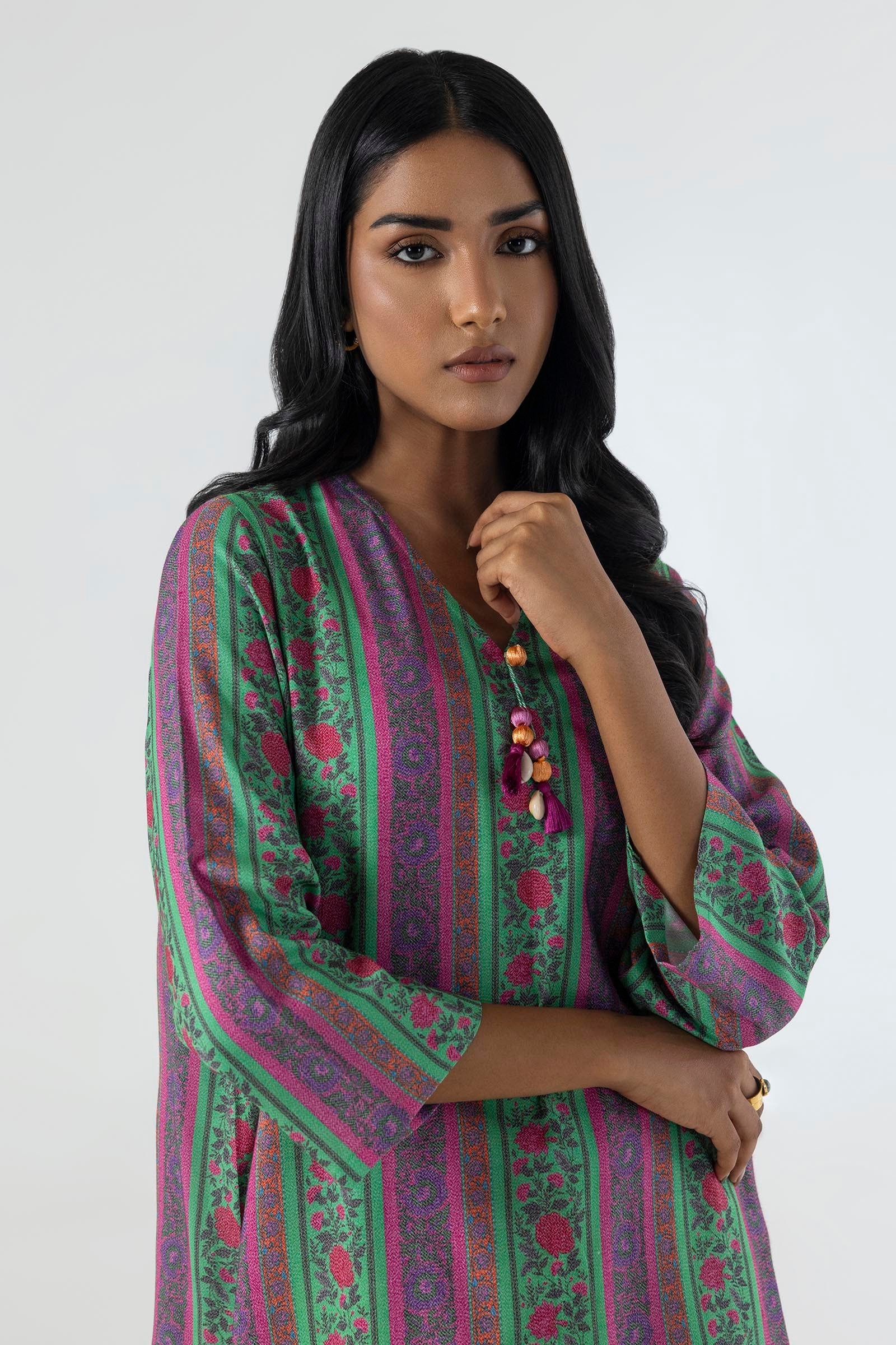 Stitched Basic Printed Shirt Secondary image