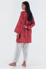 Stitched Boxy Printed Shirt