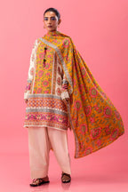 Unstitched Mahay Linen 2 Piece Suit