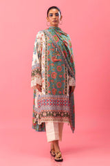 Unstitched Mahay Linen 2 Piece Suit