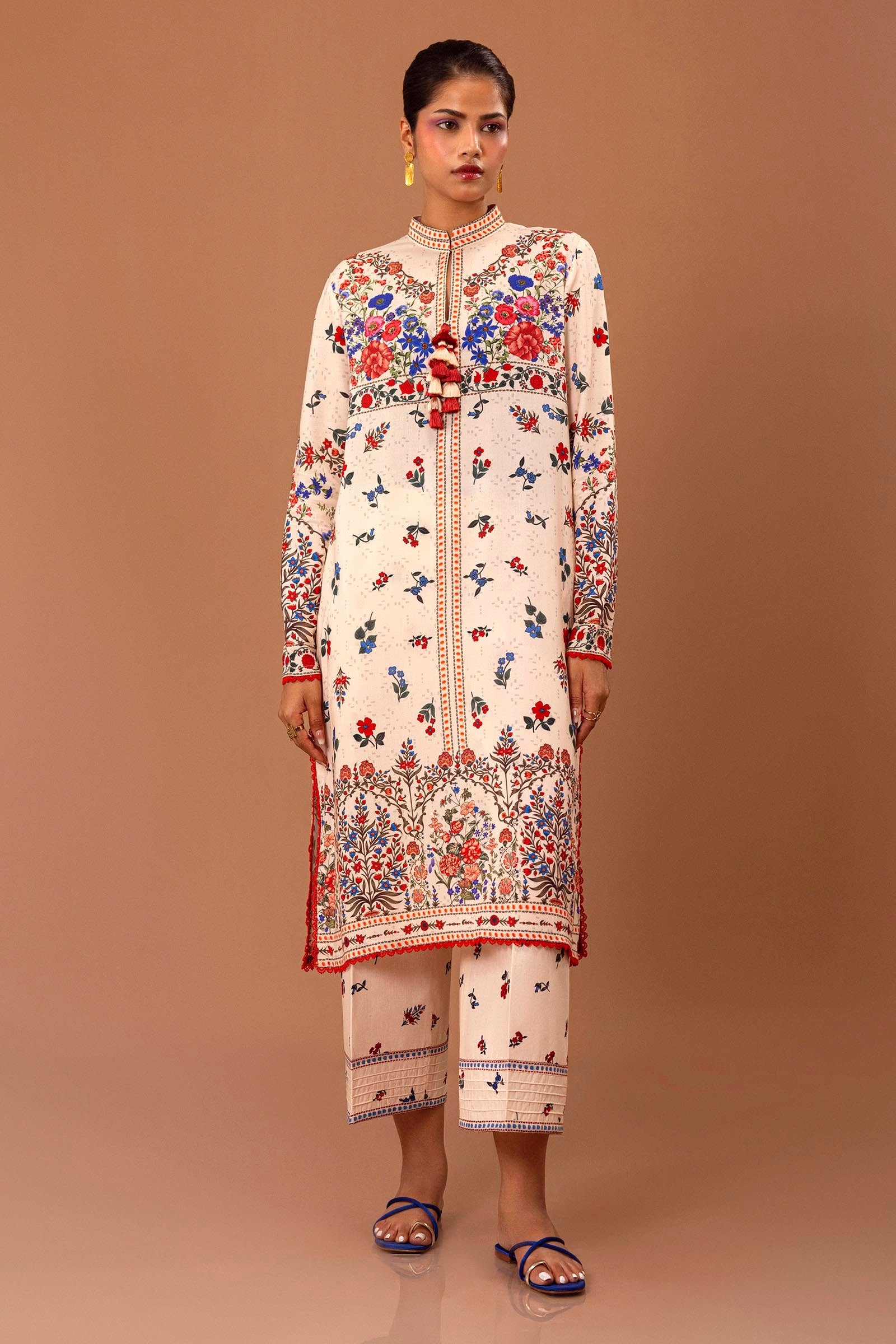 Unstitched Mahay Linen 2 Piece Suit Main image