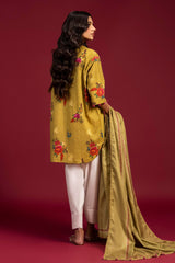 Unstitched Lawn 2 Piece Suit