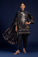 Unstitched Lawn 3 Piece Suit