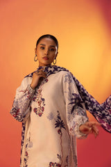 Unstitched Lawn 2 Piece Suit